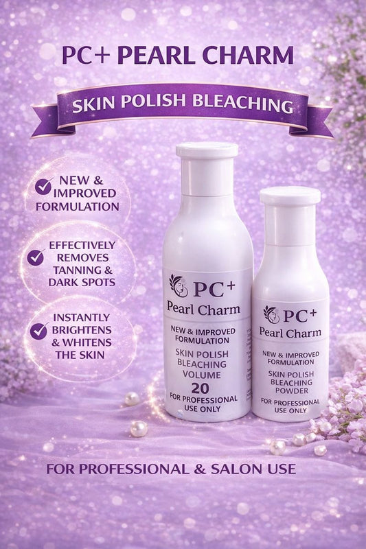 Pearl Charm Skin Polish Bleaching Set – Volume 20 + Bleaching Powder