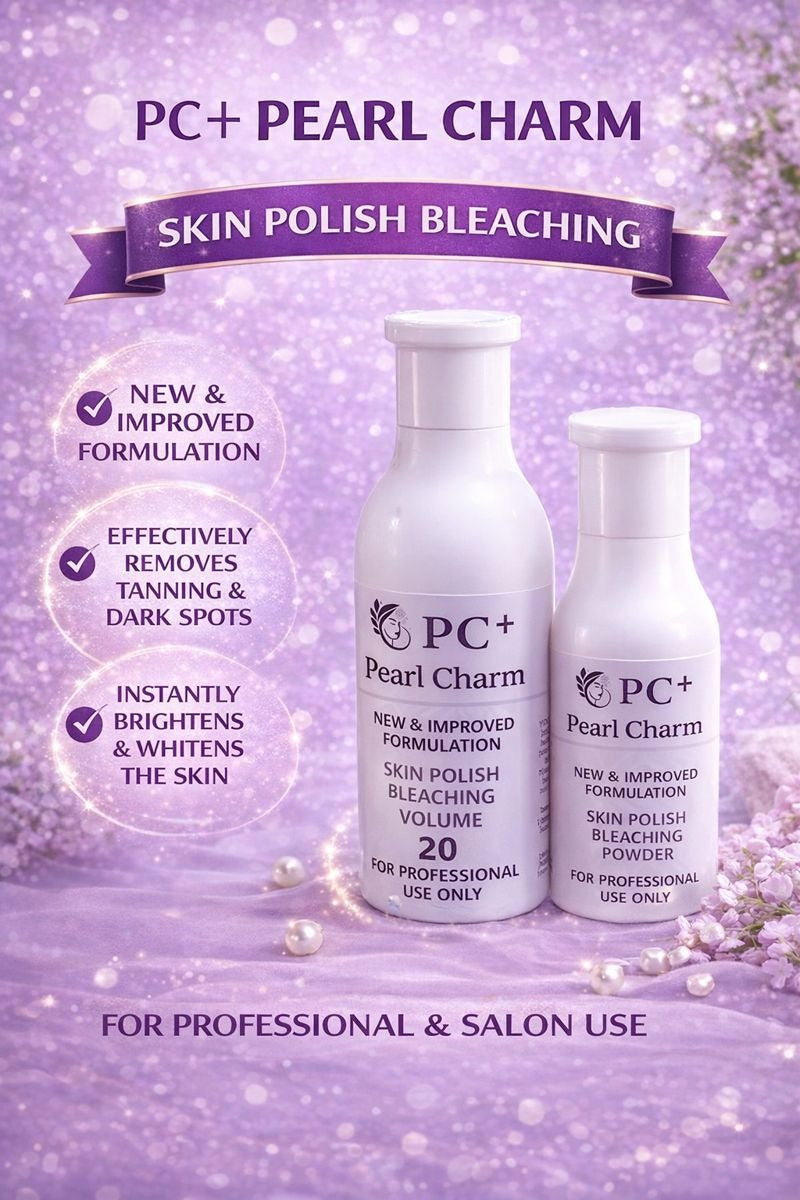 Pearl Charm Skin Polish Bleaching Set – Volume 20 + Bleaching Powder