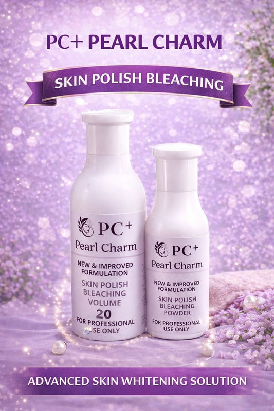Pearl Charm Skin Polish Bleaching Set – Volume 20 + Bleaching Powder